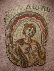 Nymph Ino (or Dotô, placed during a restoration)